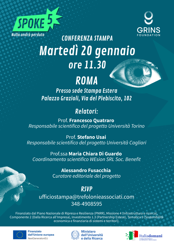 SPOKE5- Invito Conf Stampa 20 gennaio 2025